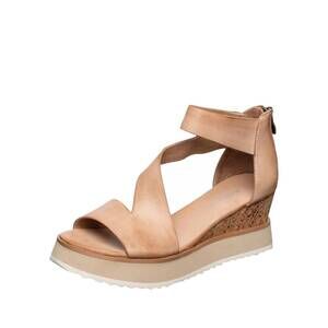 NEW ANTELOPE women's f02 davi make up leather sandals in beige